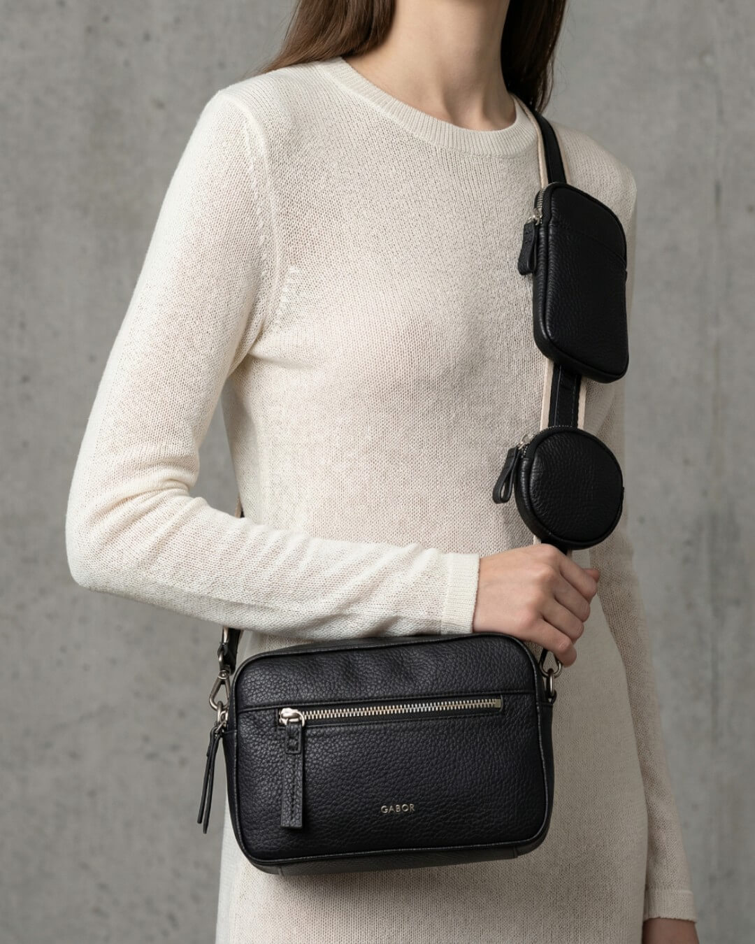 【012490】ポーチ付きショルダーバッグ