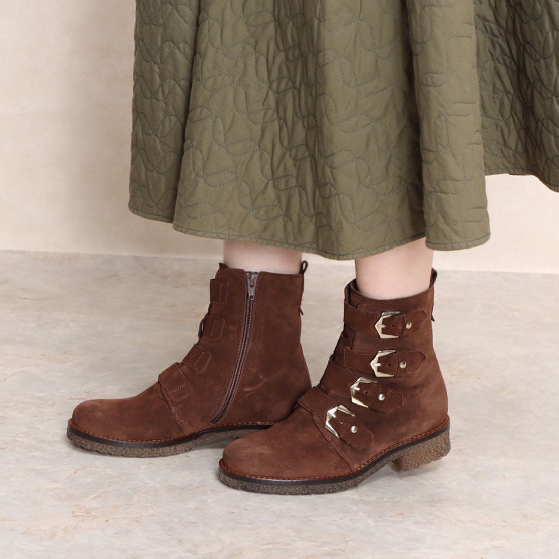 【未着用】ETRE TOKYO ブーツ　ブラウン シューズ │ ETRE TOKYO official online store(エトレトウキョウ)