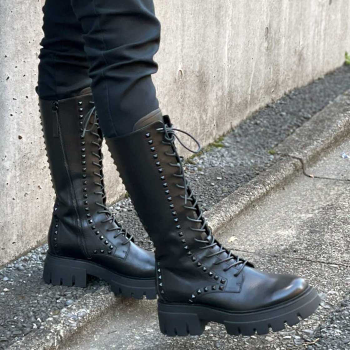 新品✨️ASH アッシュ Laika スタッズ エンジニアブーツ 38 新品