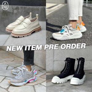 ASH新作アイテムの先行予約がスタート！！