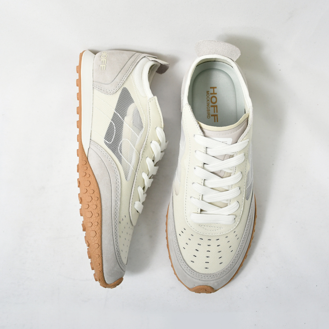 スニーカー SCAROSSO SS22 Hans White (HANSSNEAWHICALF) メンズレースアップスニーカー レザースニーカー 白 ホワイト