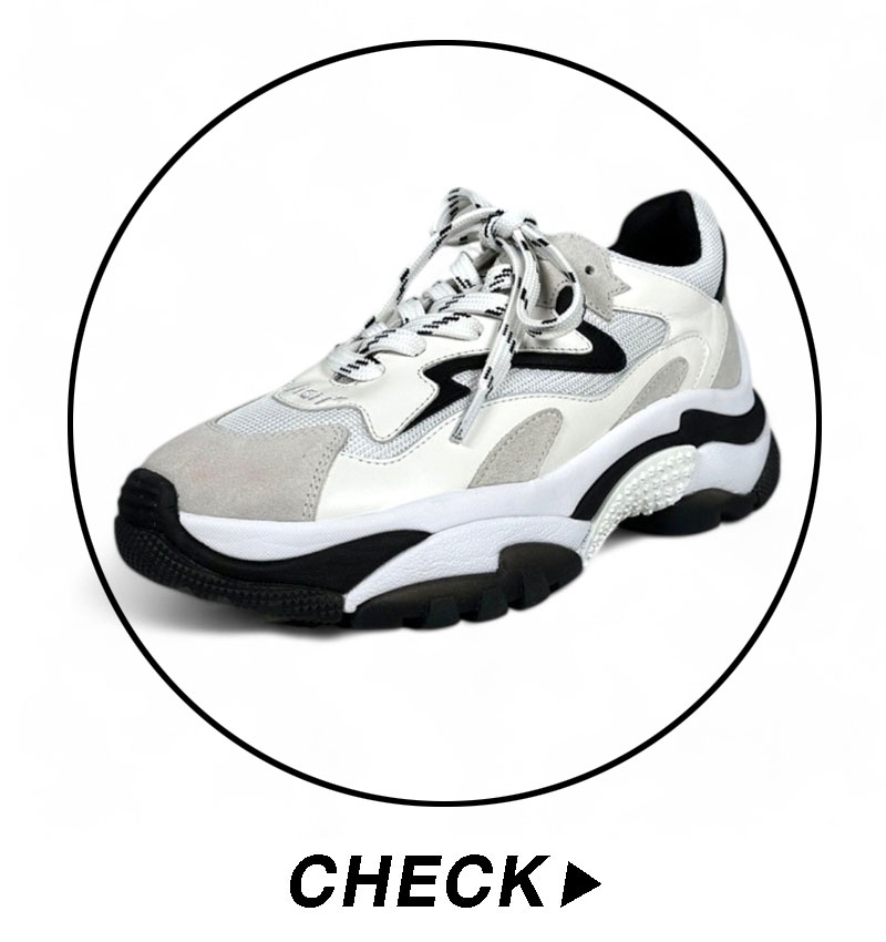 ダッドスニーカー ブラック