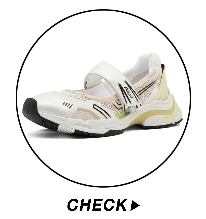 ホワイトメリージェーンスニーカー