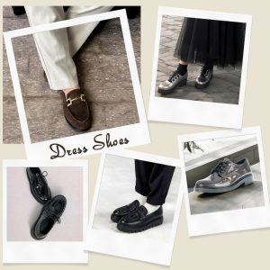 ドレスシューズで魅せる上品スタイル