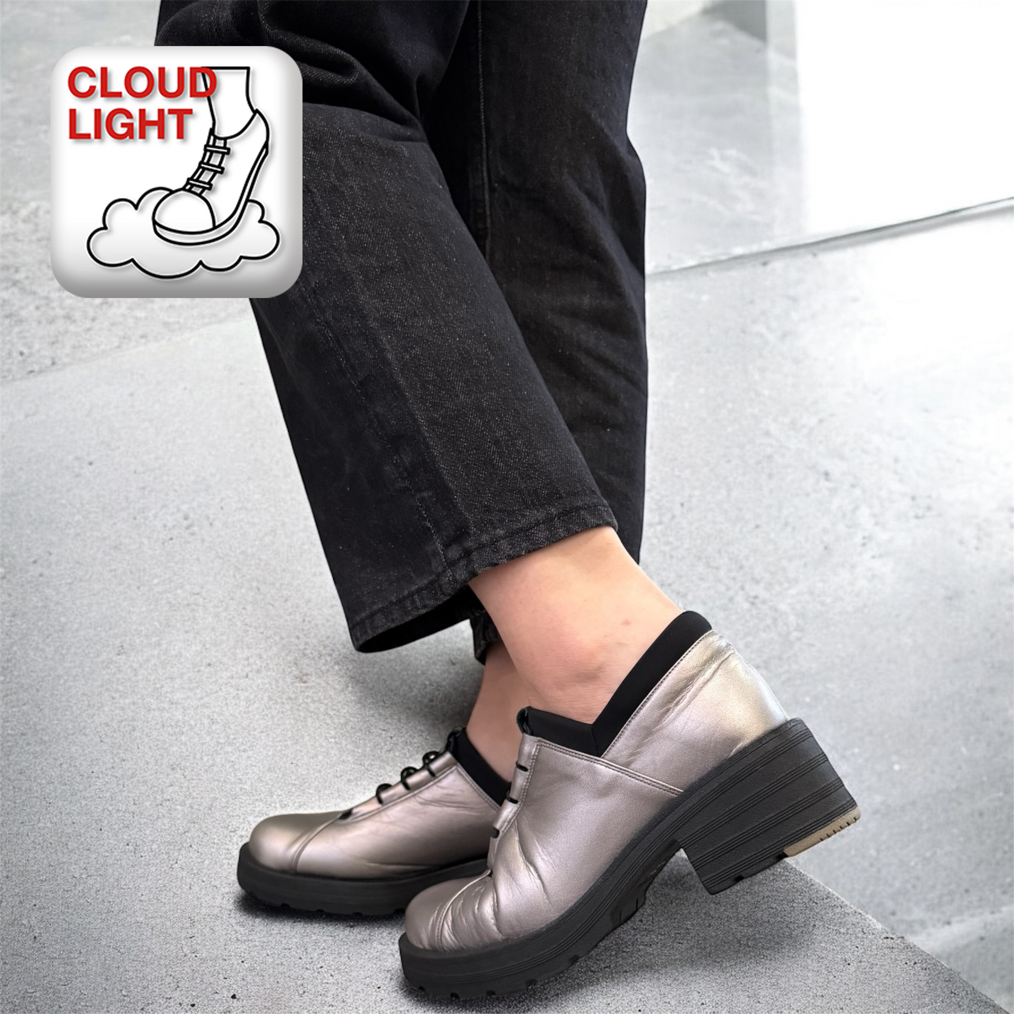 軽量設計の靴の写真