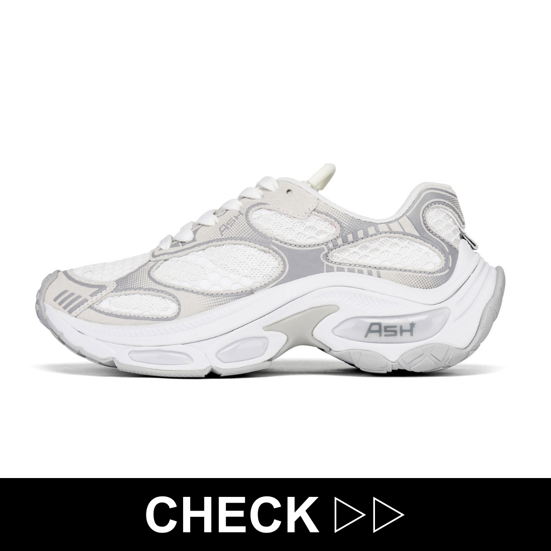 厚底ホワイトスニーカー