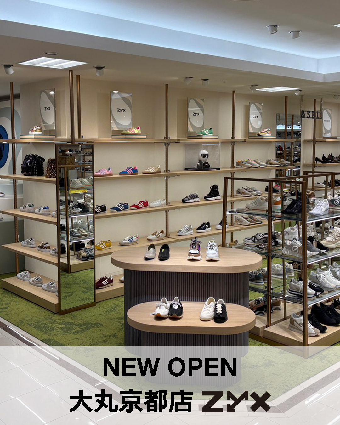 【大丸京都店 ZYX】NEW OPEN !!