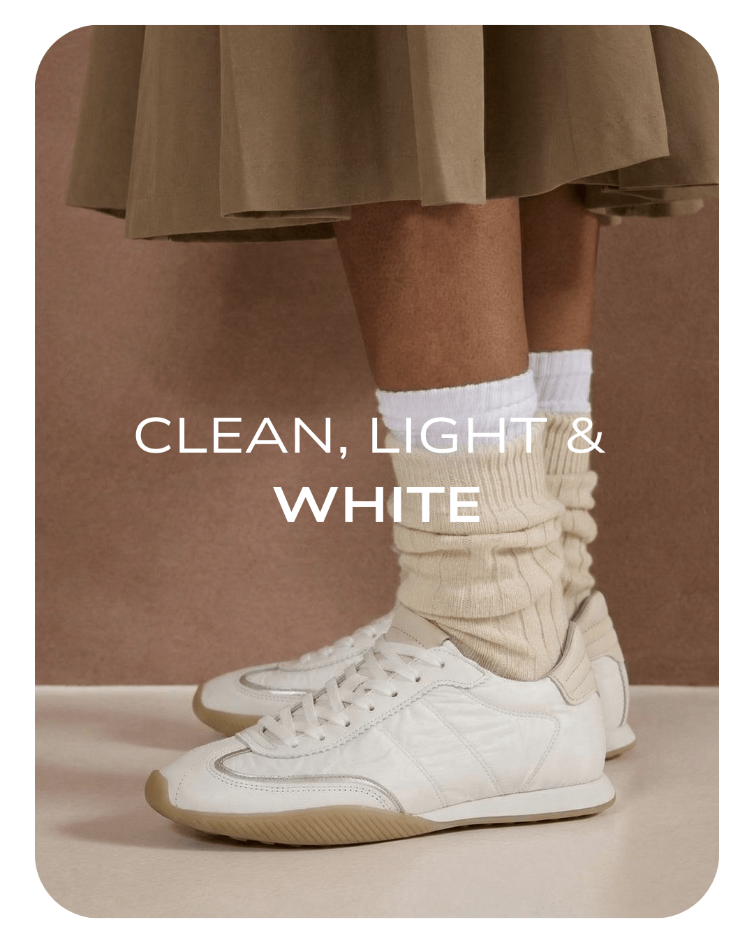 ホワイトスニーカー