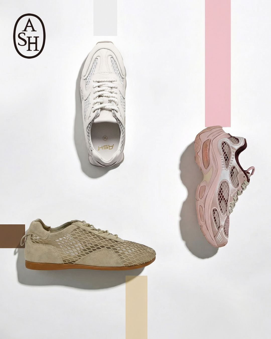 気分上がる春色シューズ