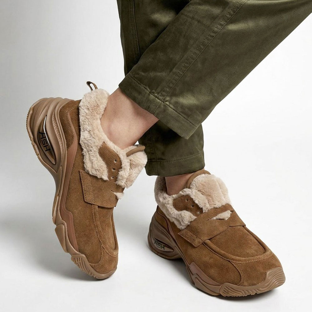 Fur Loafer Sneakers