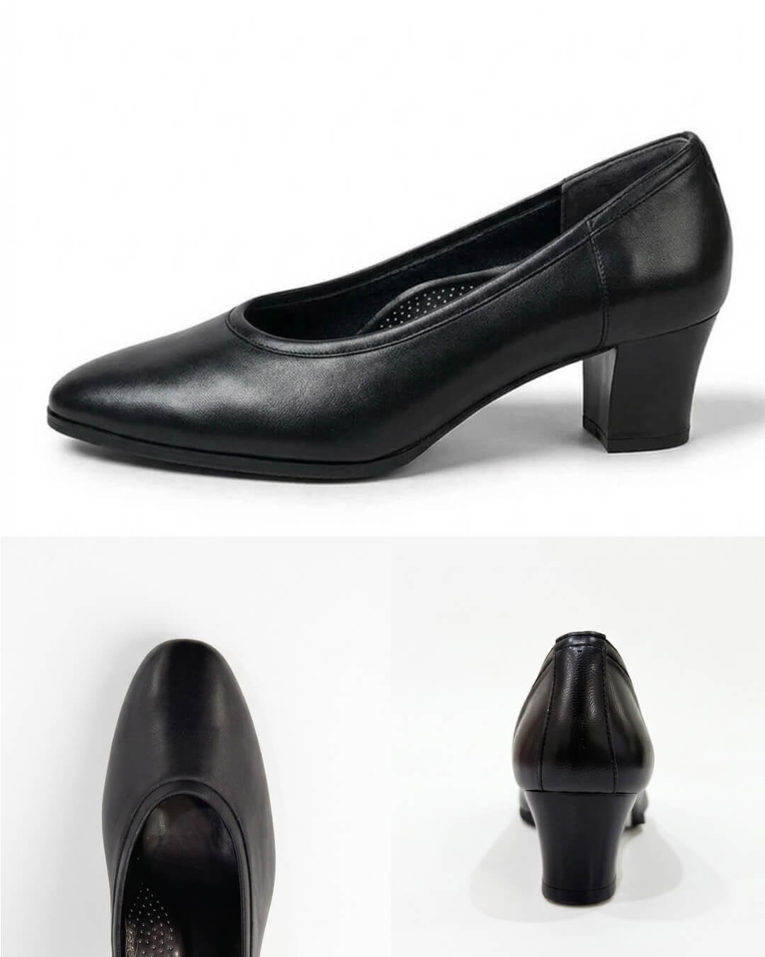 Monet 330901 ブラックパンプス